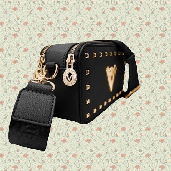 Valentino Orlandi Black Camera Bag NWT - Picture 3 of 5